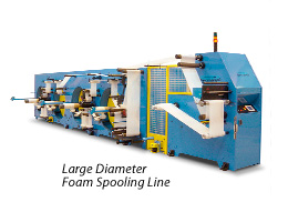 Large Diameter Foam Spooling Line