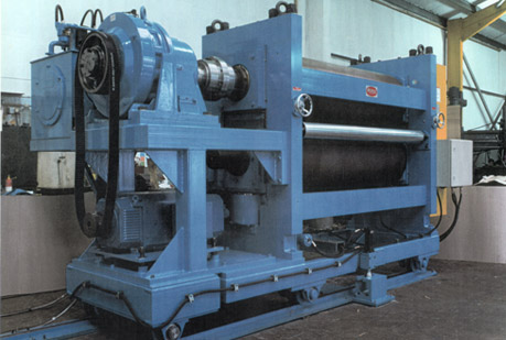 190 ton embosser with motorised out of line facility